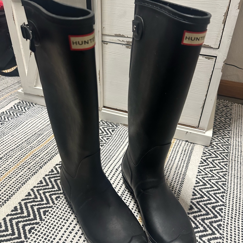 Hunter Classic Black Waterproof Boots